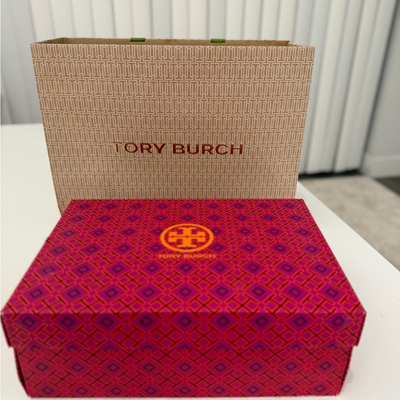 Tory Burch Light Blue and Cream Sneakers - Picture 2 of 6